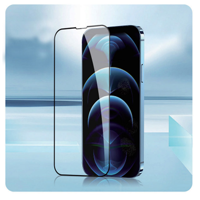 【iPhone13/13 Pro フィルム】Van Entire View 特殊強化処理 強化 ガラス構造 保護フィルム フルカバー (black)サブ画像