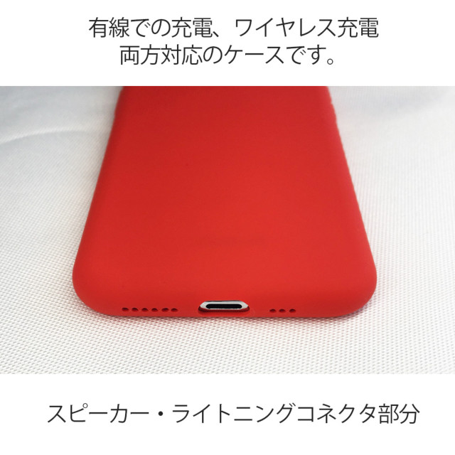 【iPhone13 ケース】Nature Series  Silicone Case (blue)サブ画像