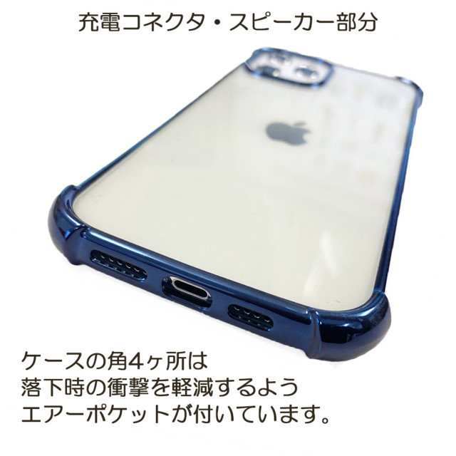 【iPhone13 Pro ケース】Glitter shockproof soft case (black)サブ画像