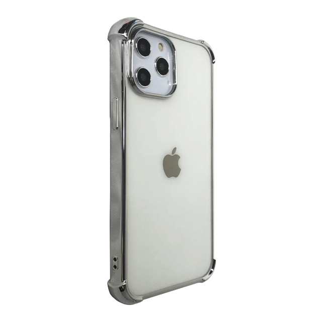 【iPhone13 Pro ケース】Glitter shockproof soft case (silver)サブ画像