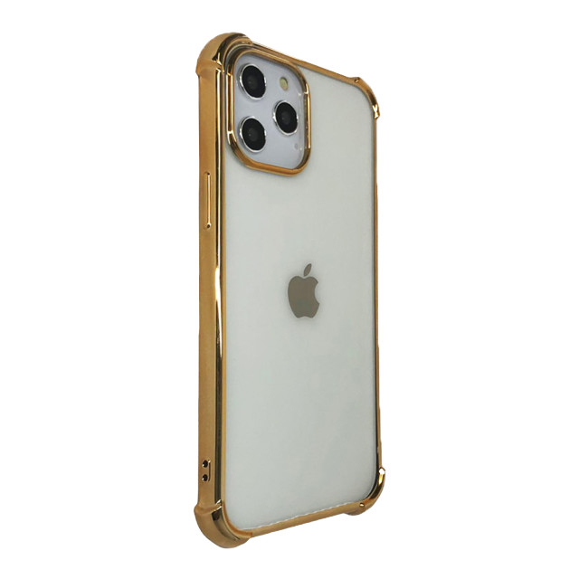 【iPhone13 Pro ケース】Glitter shockproof soft case (gold)サブ画像