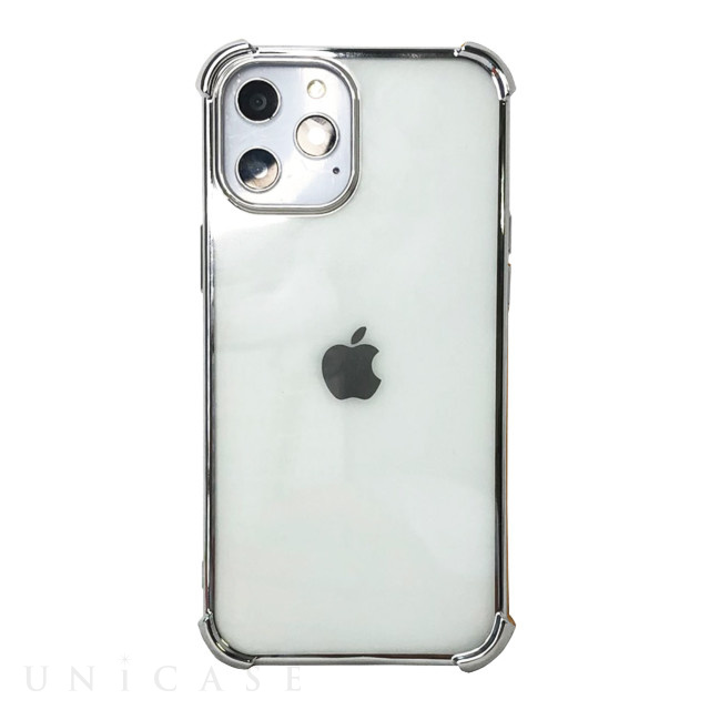 【iPhone13 Pro Max ケース】Glitter shockproof soft case (silver)