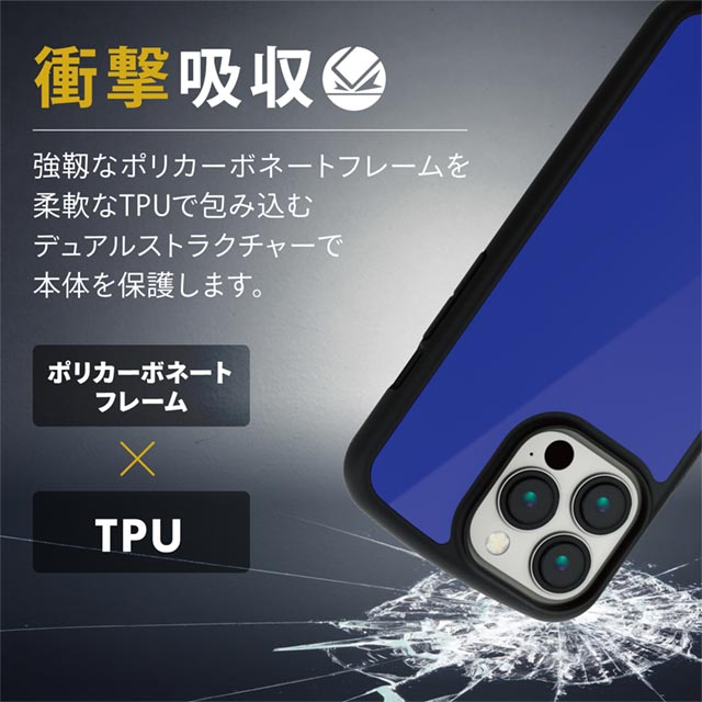 【iPhone13 Pro ケース】ハイブリッドケース/TOUGH SLIM LITE (ネイビー)goods_nameサブ画像