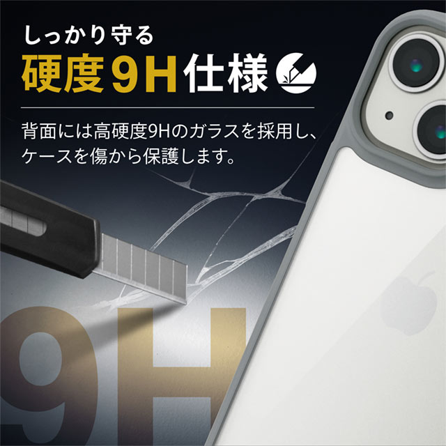 【iPhone13 mini ケース】ハイブリッドケース/TOUGH SLIM LITE/フレームカラー (グレー)サブ画像