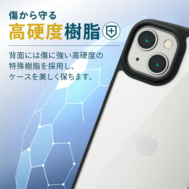 【iPhone13 ケース】ハイブリッドケース/TOUGH SLIM LITE/フレームカラー (ブラック)サブ画像