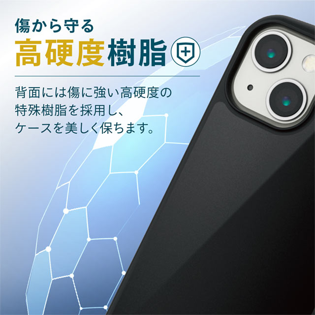 【iPhone13 mini ケース】ハイブリッドケース/TOUGH SLIM LITE/MAGKEEP (ブラック)サブ画像