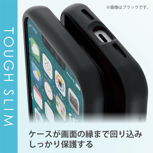 【iPhone13 mini ケース】ハイブリッドケース/TOUGH SLIM LITE/MAGKEEP (レッド)サブ画像