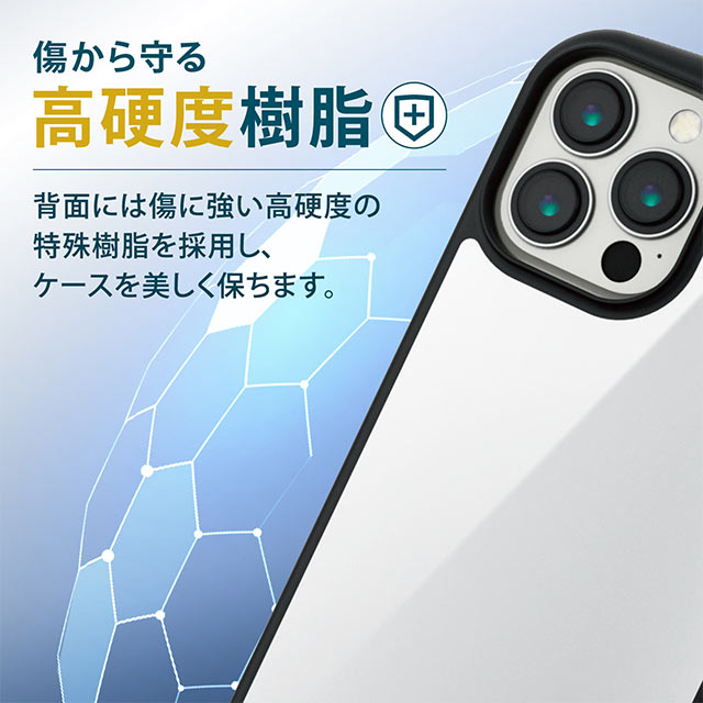 【iPhone13 Pro Max ケース】ハイブリッドケース/TOUGH SLIM LITE/MAGKEEP (ホワイト)サブ画像