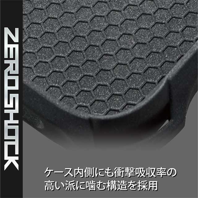 【iPhone13 Pro ケース】ハイブリッドケース/ZEROSHOCK/MAGKEEP (ブラック)goods_nameサブ画像