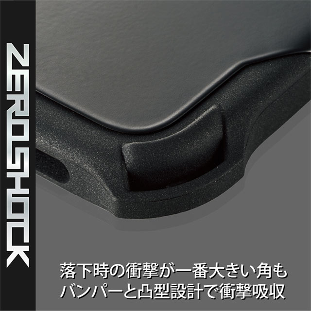 【iPhone13 Pro ケース】ハイブリッドケース/ZEROSHOCK/MAGKEEP (ブラック)goods_nameサブ画像