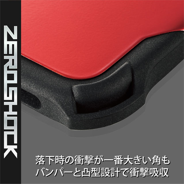 【iPhone13 Pro ケース】ハイブリッドケース/ZEROSHOCK/MAGKEEP (レッド)goods_nameサブ画像