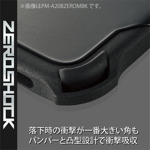 【iPhone13 Pro ケース】ハイブリッドケース/ZEROSHOCK/リング付き (ブラック)goods_nameサブ画像