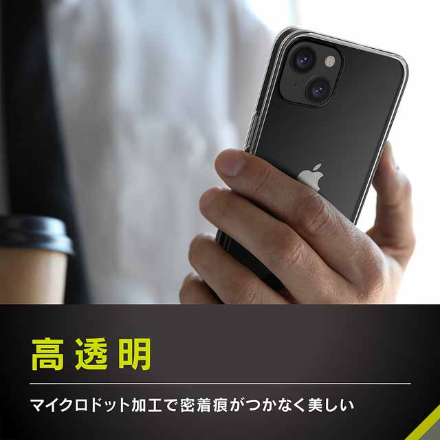 【iPhone13 mini ケース】[Turtle]ハイブリッドケース (クリア)サブ画像