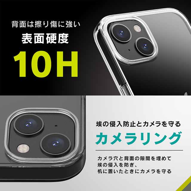 【iPhone13 mini ケース】[GLASSICA] 背面ガラスケース (クリア)サブ画像