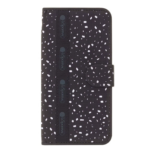 【iPhone13 mini ケース】Folio Case Print with Strap (Barre Noir)サブ画像