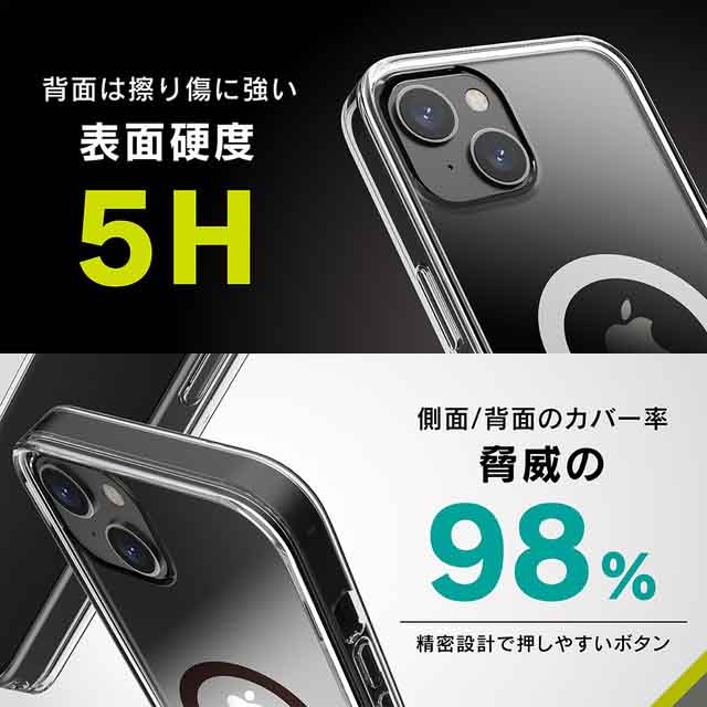 iPhone13 ケース】[Turtle] MagSafe対応 ハイブリッドクリアケース