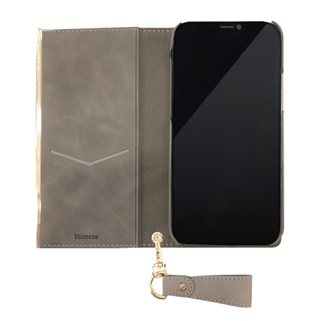 【iPhone13 Pro ケース】DIARY LEATHER CASE (Greige)goods_nameサブ画像