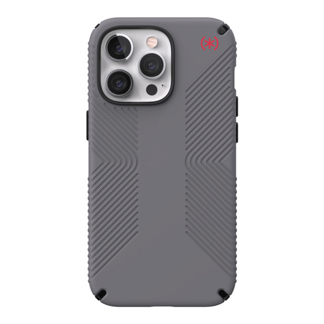 【iPhone13 Pro ケース】Presidio2 Grip Graphite Grey (Black/Bold Red)サブ画像