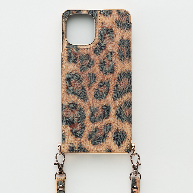 【アウトレット】【iPhone12/12 Pro ケース】Cross Body Case Animal Series for iPhone12/12 Pro （leopard）サブ画像