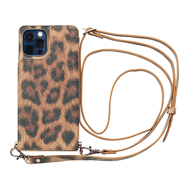 【アウトレット】【iPhone12/12 Pro ケース】Cross Body Case Animal Series for iPhone12/12 Pro （leopard）goods_nameサブ画像