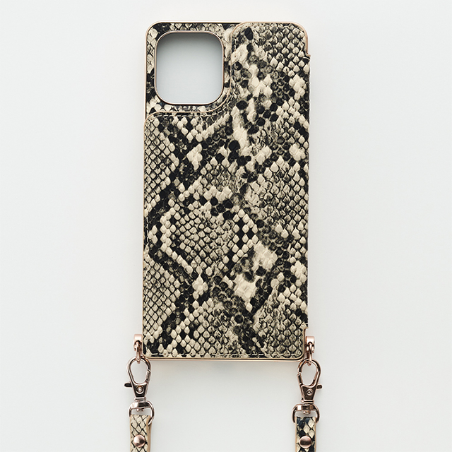 【アウトレット】【iPhone12/12 Pro ケース】Cross Body Case Animal Series for iPhone12/12 Pro （python）サブ画像