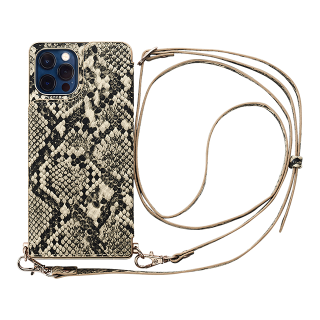 【アウトレット】【iPhone12/12 Pro ケース】Cross Body Case Animal Series for iPhone12/12 Pro （python）goods_nameサブ画像