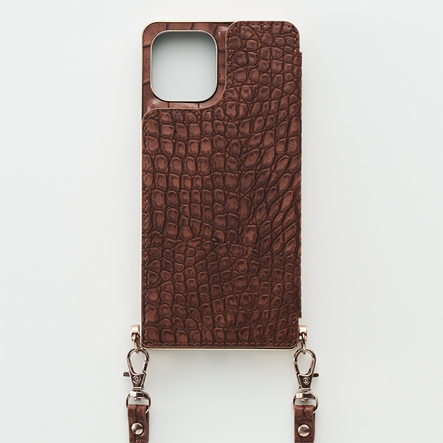 【アウトレット】【iPhone12/12 Pro ケース】Cross Body Case Animal Series for iPhone12/12 Pro （crocodile）goods_nameサブ画像