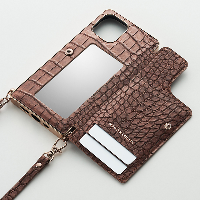 【アウトレット】【iPhone12/12 Pro ケース】Cross Body Case Animal Series for iPhone12/12 Pro （crocodile）サブ画像