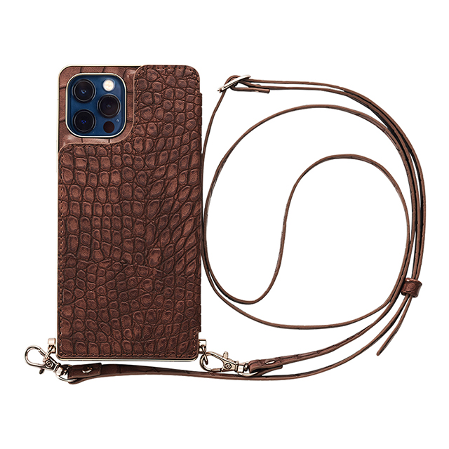 【アウトレット】【iPhone12/12 Pro ケース】Cross Body Case Animal Series for iPhone12/12 Pro （crocodile）goods_nameサブ画像