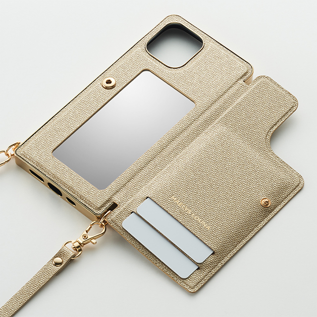 【アウトレット】【iPhone12 mini ケース】Cross Body Case Glitter Series for iPhone12 mini （prism gold）goods_nameサブ画像