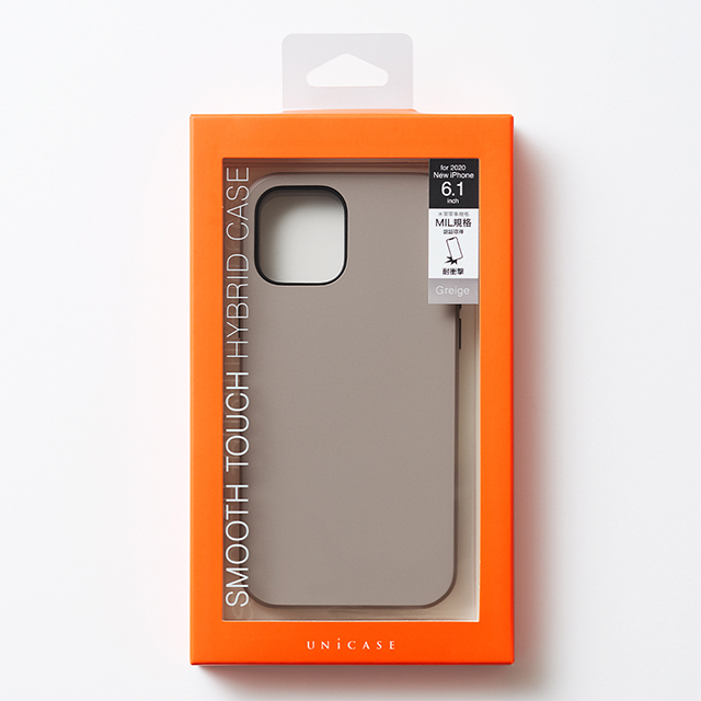 【アウトレット】【iPhone12/12 Pro ケース】Smooth Touch Hybrid Case for iPhone12/12 Pro (black)サブ画像