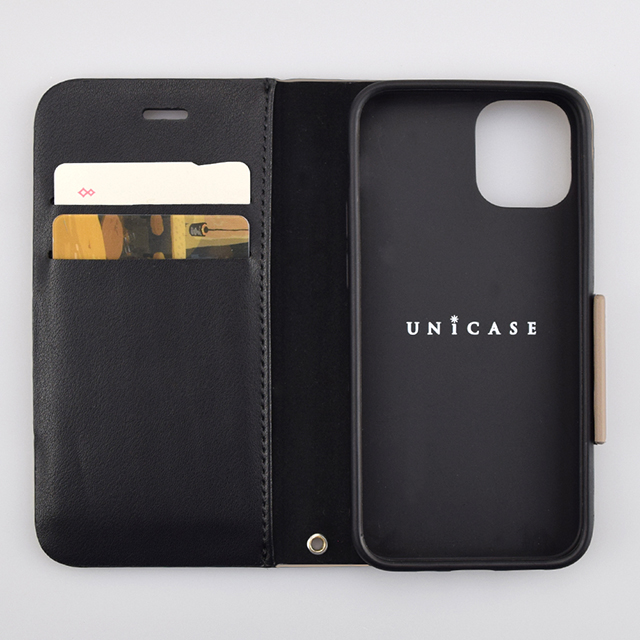 【アウトレット】【iPhone12 mini ケース】Daily Wallet Case for iPhone12 mini (beige)サブ画像