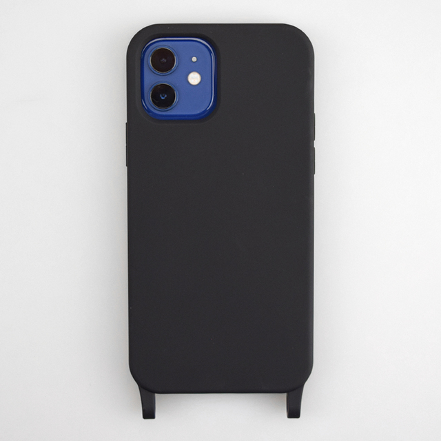 【アウトレット】【iPhone12/12 Pro ケース】Shoulder Strap Case for iPhone12/12 Pro (black)サブ画像