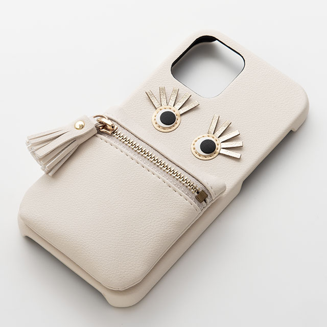 【アウトレット】【iPhone12/12 Pro ケース】follow you case for iPhone12/12 Pro (ivory) サブ画像