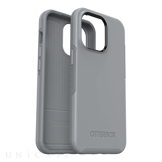 【iPhone13 Pro ケース】Symmetry シリーズ抗菌加工ケース (Resilience Grey)