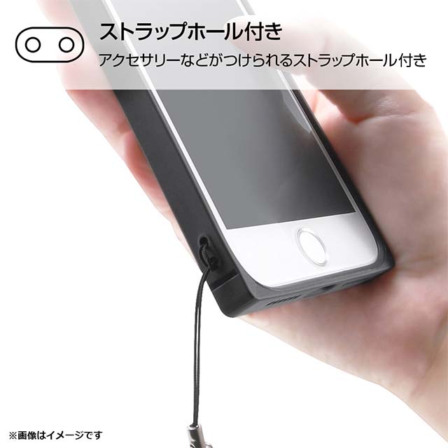 【iPhoneSE(第3/2世代)/8/7 ケース】トムとジェリー/耐衝撃ケース KAKU トリプルハイブリッド (ジェリーとタフィー_チーズ)goods_nameサブ画像