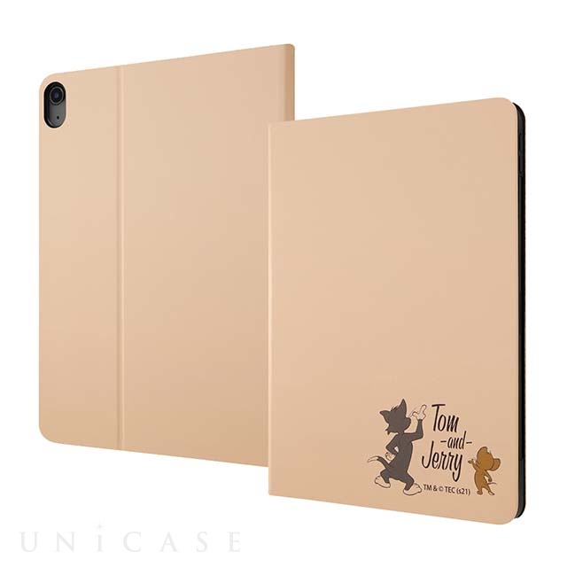 【iPad Air(10.9inch)(第5/4世代) ケース】トムとジェリー/レザーケース (トムとジェリー後ろ姿)