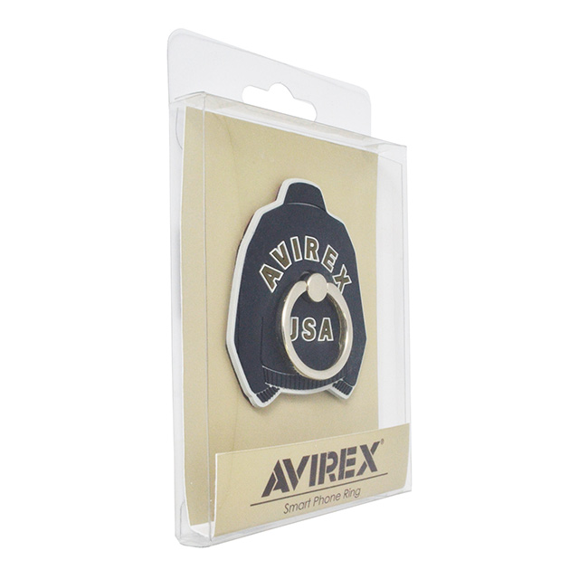 シリコンスマホリング AVIREX (MA-1/ブラック)goods_nameサブ画像