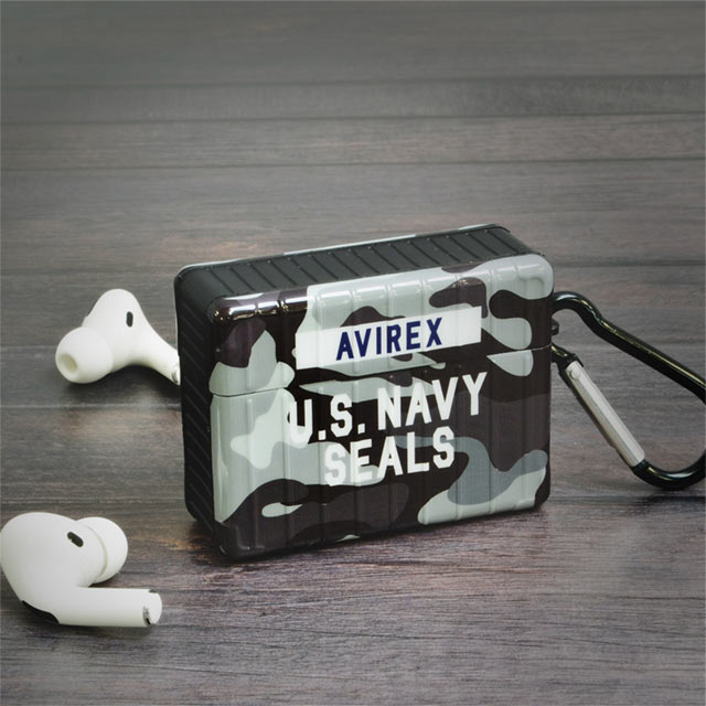 【AirPods Pro(第1世代) ケース】AirPods Pro AVIREX (US NAVY SEALS/迷彩)サブ画像