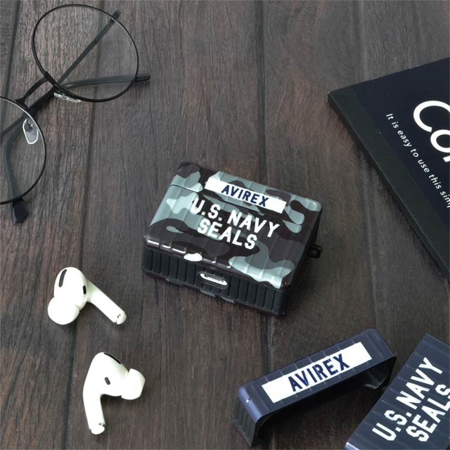 【AirPods Pro(第1世代) ケース】AirPods Pro AVIREX (US NAVY SEALS/迷彩)goods_nameサブ画像