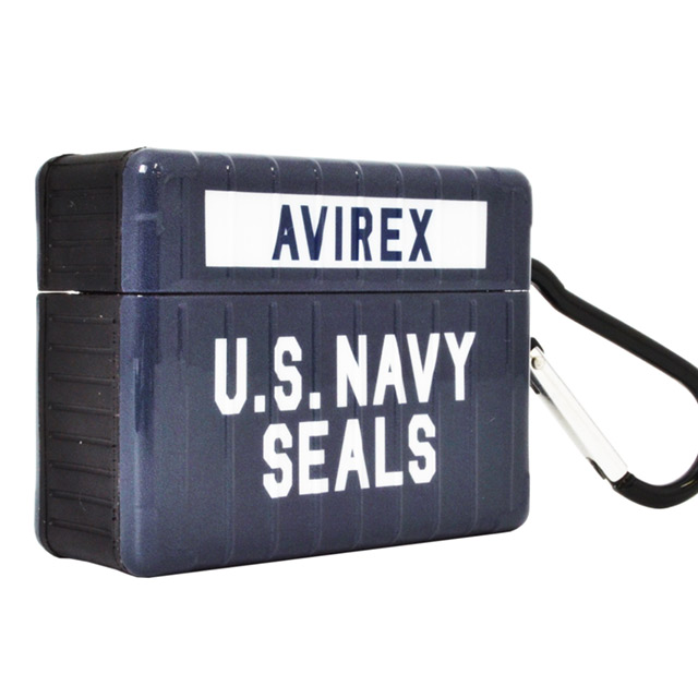 【AirPods Pro(第1世代) ケース】AirPods Pro AVIREX (US NAVY SEALS/ネイビー)サブ画像