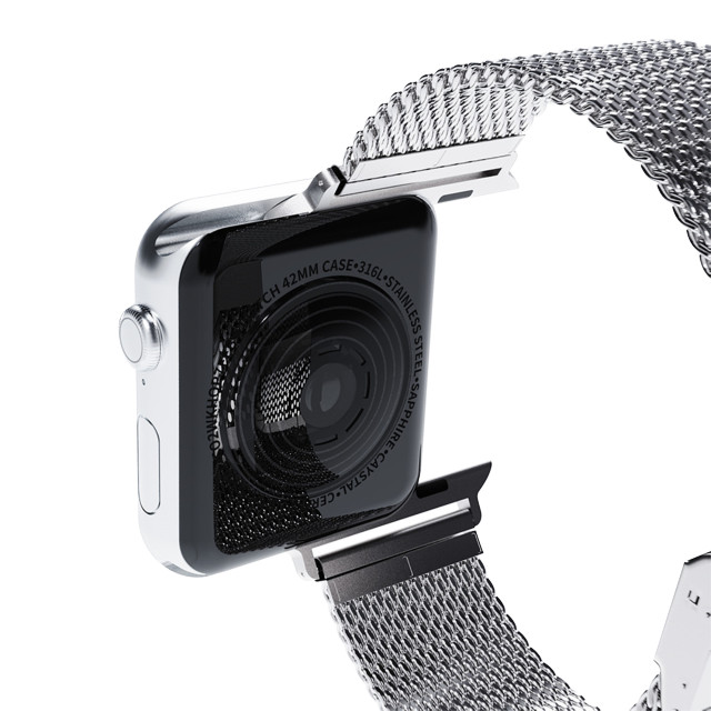 【Apple Watch バンド 41/40/38mm】CLIP MESH BAND (ブラック) for Apple Watch SE(第2/1世代)/Series9/8/7/6/5/4/3/2/1goods_nameサブ画像