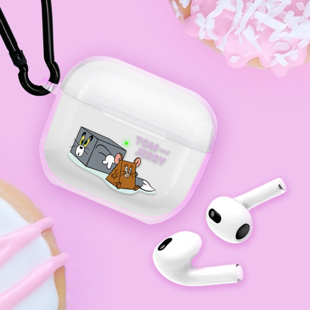 【AirPods(第3世代) ケース】抗菌ソフトケース (トムとジェリー/ファニーアート)サブ画像