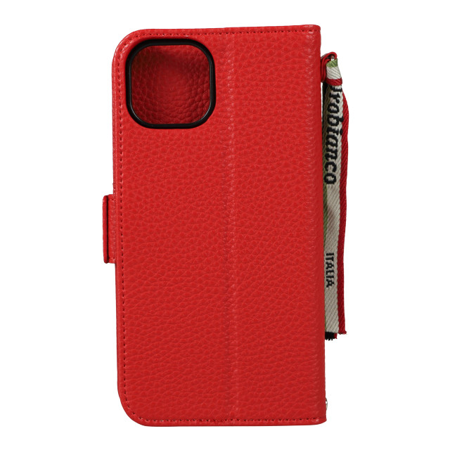 【iPhone13 ケース】“シュリンク” PU Leather Book Type Case (RED)goods_nameサブ画像