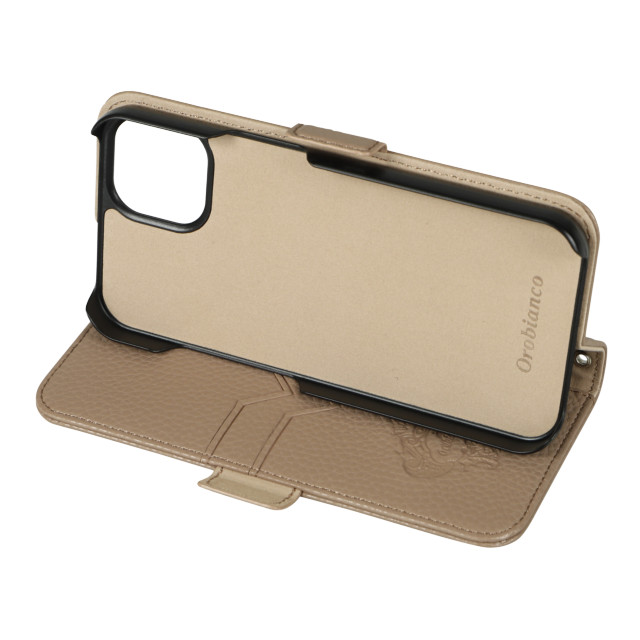 【iPhone13 ケース】“シュリンク” PU Leather Book Type Case (GREGE)goods_nameサブ画像