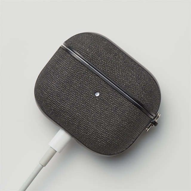 【AirPods(第3世代) ケース】AirPods Texture Case(emboss-gray)サブ画像