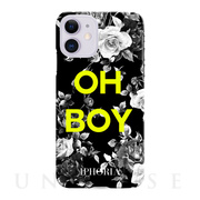 【iPhone12 mini ケース】Oh Boy Flower...