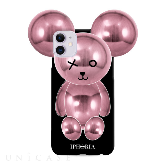 【iPhone12/12 Pro ケース】Teddy (Metallic Nude)