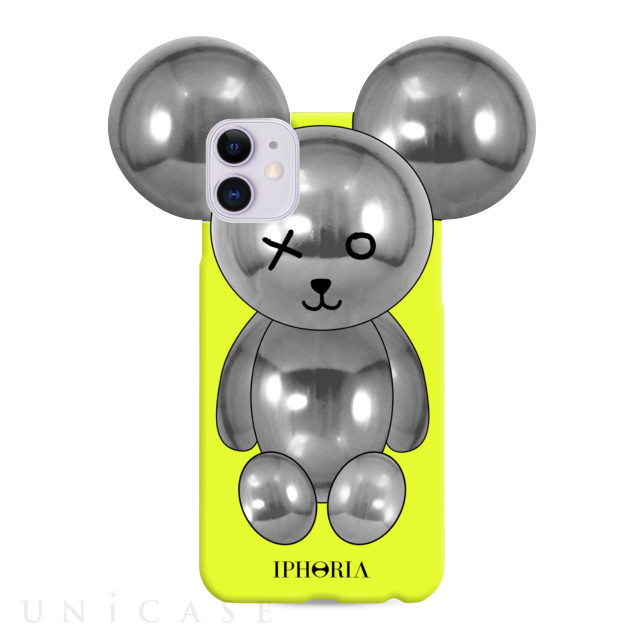 【iPhone12/12 Pro ケース】Teddy (Metallic Neon Yellow)