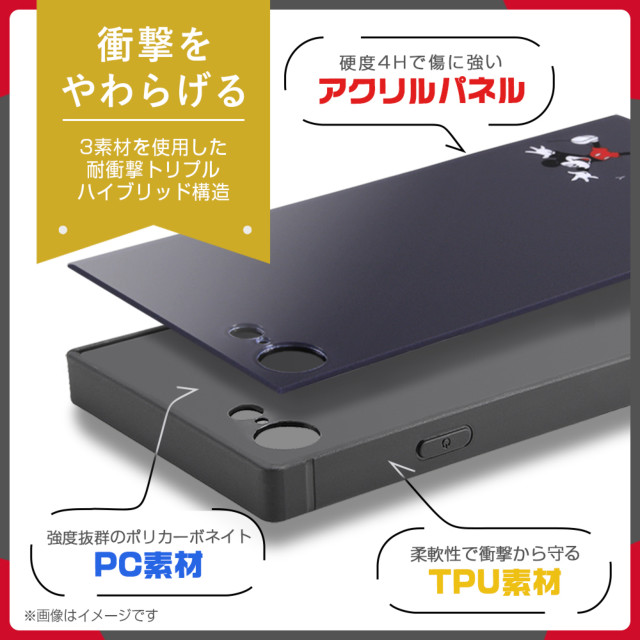 【iPhoneSE(第3/2世代)/8/7 ケース】ディズニーキャラクター/耐衝撃ケース KAKU トリプルハイブリッド (ミッキーマウス_ジャンプ)goods_nameサブ画像